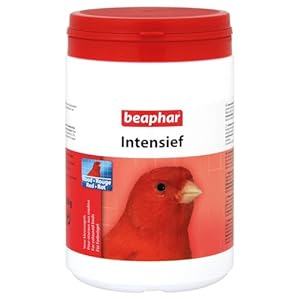 BEAPHAR – Intensiv Rot – Futterergänzung Für Rote Vögel – Intensiviert Die Rotfärbung Aller Farbigen Vogelarten – 500 g