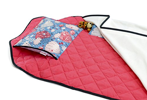 Image of Urban Infant Tot Cot All-in-One Preschool /Daycare Toddler Nap Mat - Balloons