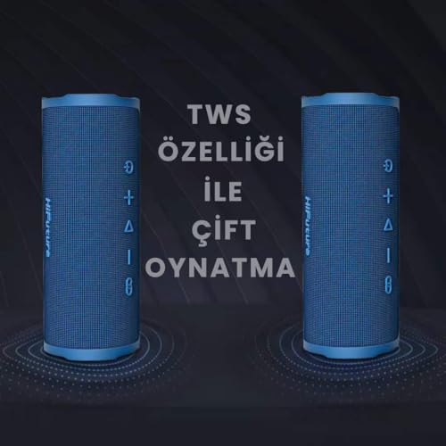Enceinte portable Bluetooth HiFuture Ripple rouge étanche IPX7