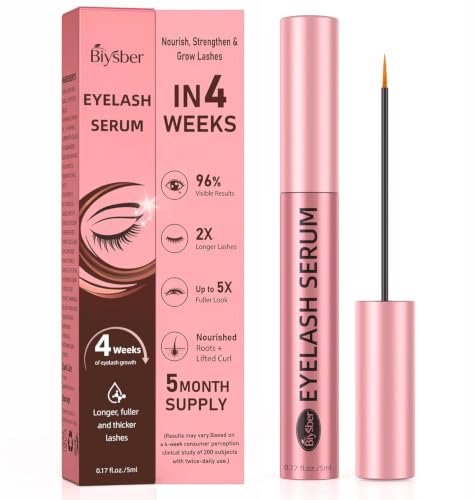 Lash Serum for Eyelash Growth: Premium Eyelash Growth Serum with ...