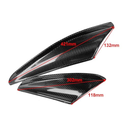 Alerón lateral de parachoques delantero para Mitsubishi Lancer Evolution X 2008-2016 2