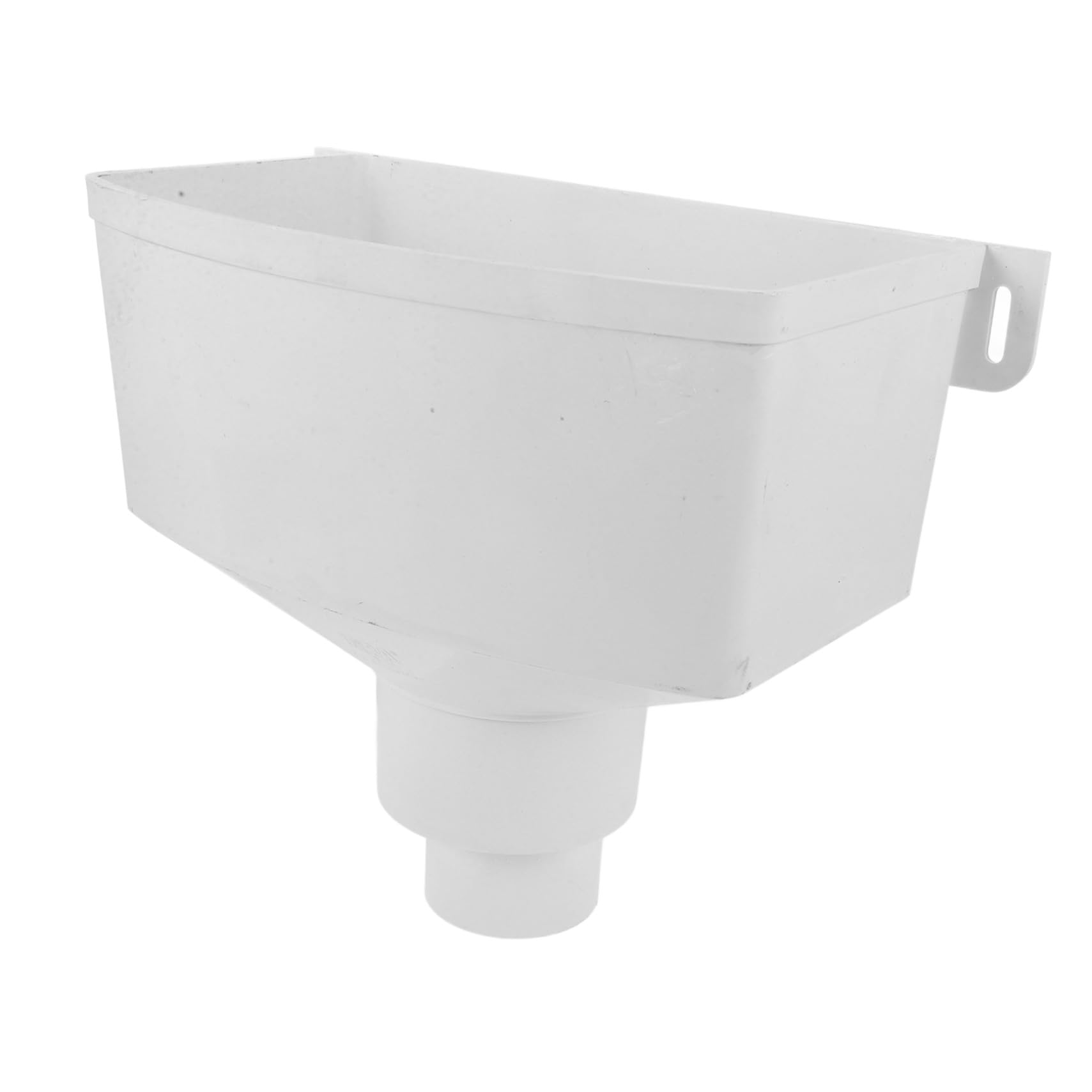 Adaptador de Canalón Pvc Blanco para Bajante y Drenaje