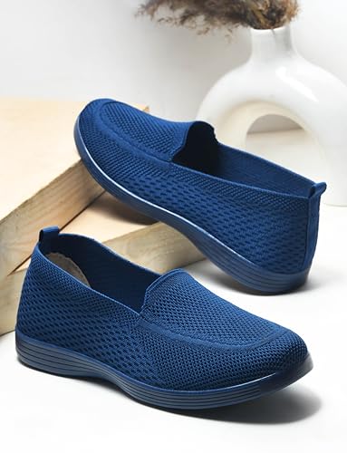 Image of URJO Womens Knit-29 Women's Lightweight Walking Shoes Super Casual Running for Everyday Wear Shoe for Women by Welcome Walking Shoe