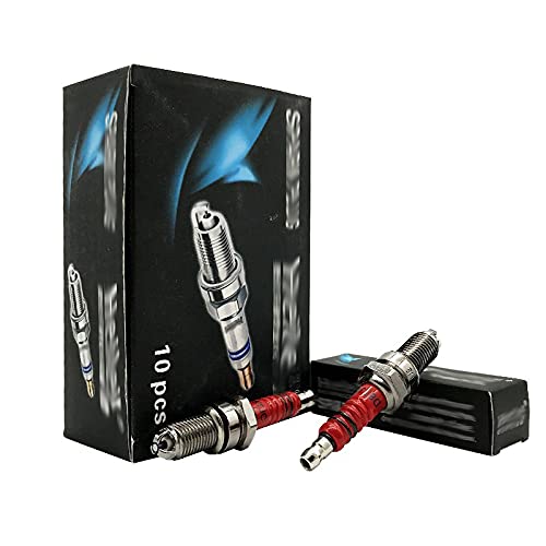 Bujía 1 UNID Tres-ELECTRODO Super D8TC Motorcycle SPROPTER 125CC D8TJC / Ajuste para DR8EA D8EA DR8EIX DPR8EA-9 DPR8EIX-9 IX24 x24esr-u hg22 (Color : White) Cover