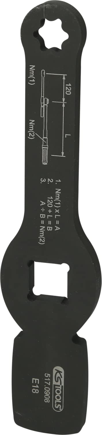 KS Tools 517.0908 3/4" klucz torx E z 2 powierzchniami uderzeniowymi, E18, cali