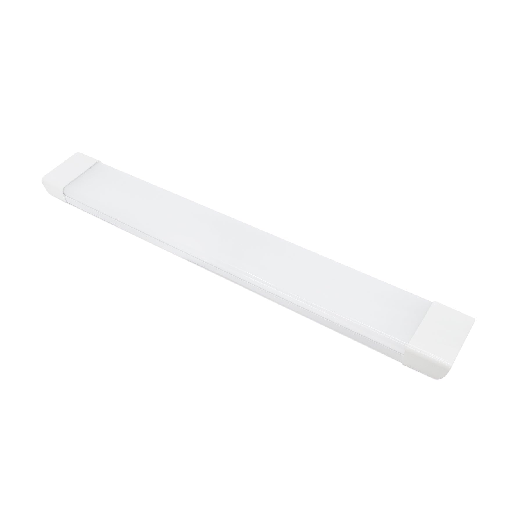 G.W.S® Premium 4FT 120cm LED Batten Linear Tube Light, Neutral White 4000K, 40W 4000Lms, Flicker Free Surface Mount Ceiling Wall Light Fixture