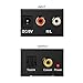 avedio links Analog to Digital Audio Converter, RCA Analog to Digital Optical Toslink Coaxial Audio Adapter