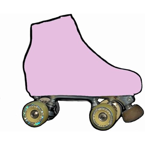 SILVYE Fundas Cubre Patines para Patinaje ARTISTICO Gama Rosa Cover