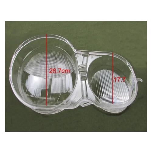 Phare optique pour Benz W210 E200 à E280 1995-2003 vitre de remplacement transparent - 2