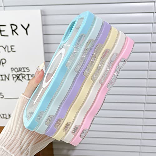 Coque compatible avec iPhone 13 Magsafe cadre résistant aux chocs
