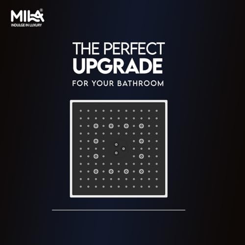 Image of SwitchFlow 3.0 Multi Function Shower Head | High Pressure 3 Spray Modes- Rain, Mist, Massage (Unique Dancing /Rolling Function) | ABS Chrome Finish | 20x20 cm Bathroom Shower