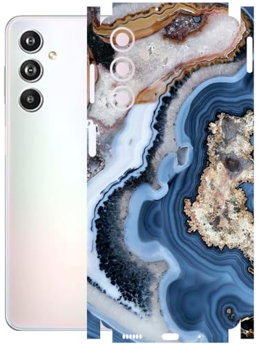 Image of AtOdds - Full Body Back Screen Guard Protector Film - Lamination Wrap Skin Sticker Compatible with Samsung Galaxy F54 (5G) | Scratchproof Matte Finish (Floor Marble)