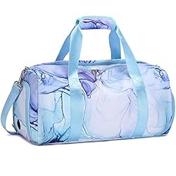 Sports Duffel for Girls Dance Bag Kids Duffle Bag Little Girls Gymnastics Bag Overnight Weekender Bag Teen Gym Bag…