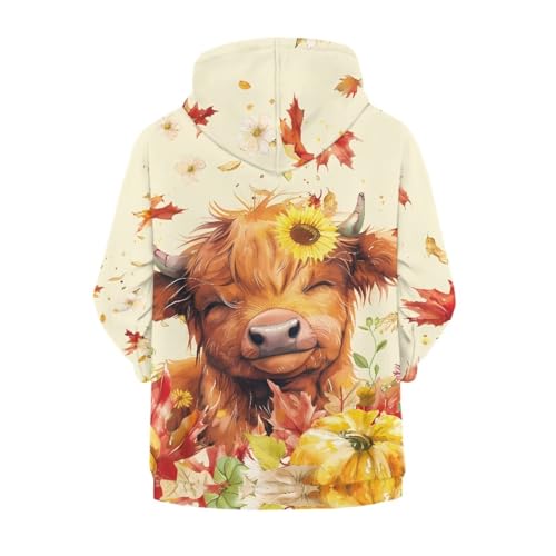 Kids Zipper Sweatshirt 6-16 Girls Boys Fall Hoodies with Pocket2