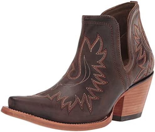 ARIAT womens Dixon Western Boot, Weathered Brown, 7 US
