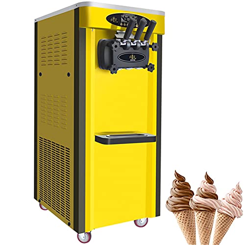 RSTJ-Sjef 1800W Kommerzielle Softeismaschine, Kommerzielle Eismaschine Mit 3 Geschmacksrichtungen Mit 2 × 4,5-L… – Bild 5