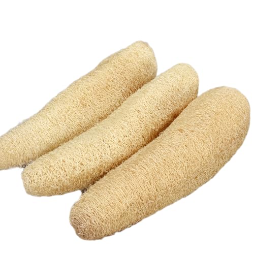 3個入り 天然ヘチマ 多機能 ヘチマスポンジ ヘチマたわし 食器ブラシ 皿洗い 手を傷つけない 油汚れがつかない（Amazon）