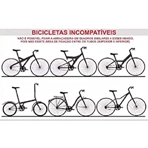 Cadeirinha Infantil Bicicleta Kalf Baby Bike Dianteira Preta