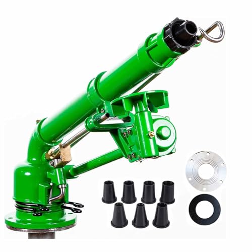 Farm Irrigation Sprinkler, Roof fire Sprinkler with Pressure Gauge, 2