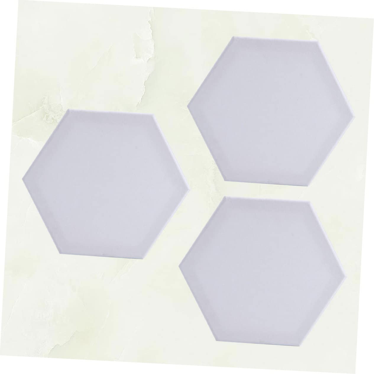 Planche de Peinture Hexagonale en Coton, 3 Pièces pour Étudiants