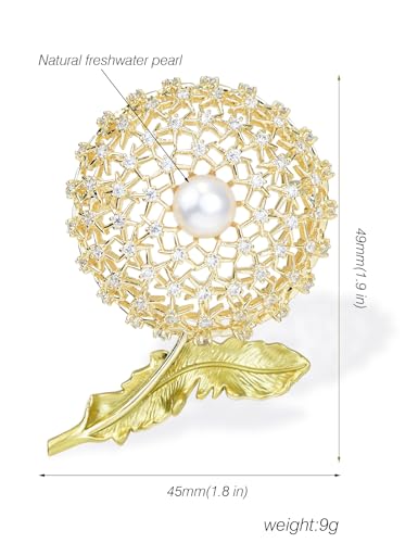 Image of Daisy Boutonniere Flower Lapel Pin Brooch Breastpin Sunflower Tie Pins Tie Tack Pins for Women Hat Jacket Suit