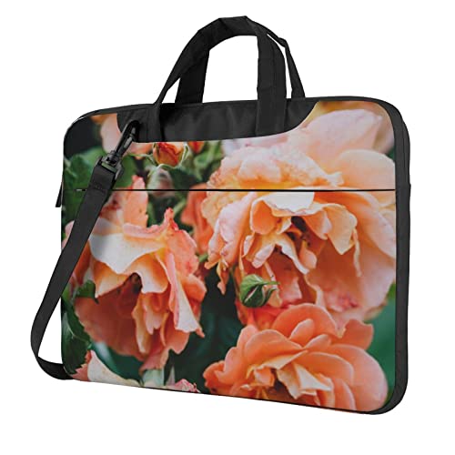 Sacoche à bandoulière pour ordinateur portable imprimé floral finition haute résistance