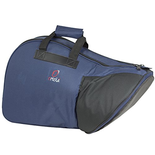 FUNDA TROMPA REF.138 LBS ACOLCHADO 20 MM NEGRO Y AZUL