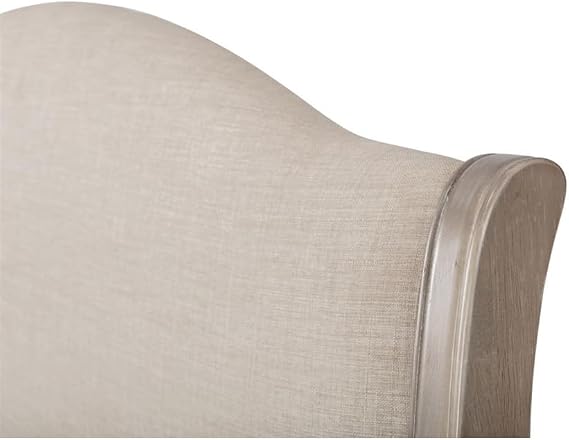 Premium - Oatmeal Classic French Bed Frame - Super King Size 6ft (180cm)