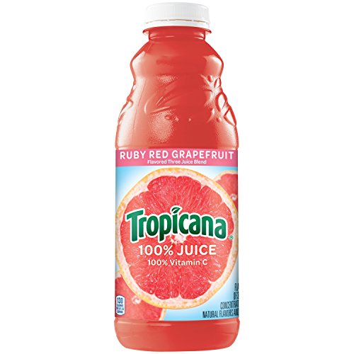 Tropicana Ruby Red Grapefruit Juice, 32 Ounce