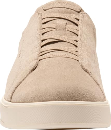 Cole Haan Cole Haan Men's Grandpro Luxe Slip-On Sneakers, Birchbeige Suede/Ivory, 10-M US
