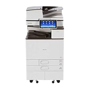 Ricoh Aficio MP C4504 Tabloid/Ledger-Size Color Laser Multifunction Copier – 45ppm, Copy, Print, Scan, 2 Trays, Stand