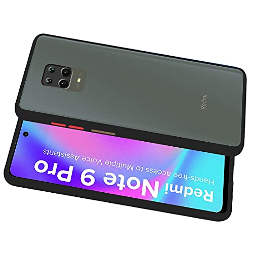 Image of Basic Case for Mi Redmi Note 9 Max /Poco M2 Pro (‎Glass, Acrylic, Polycarbonate Black)