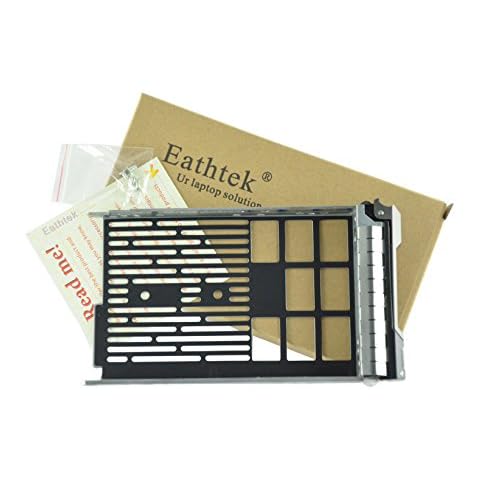 Eathtek New 3.5" SAS Hard Drive Tray Caddy Dell F238F for DELL Poweredge R610 R710 T610 T710 Cover