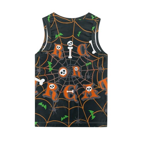 Hawapod Tank Tops For Boys Kids Halloween Costume Gifts Round Neck Sleeveless Tee Athletic Casual Funny Undershirts2