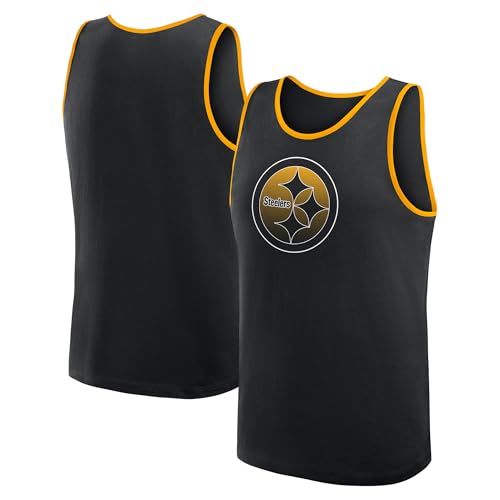Fanatics Men's Black Pittsburgh Steelers Unmatched Success Tank Top
