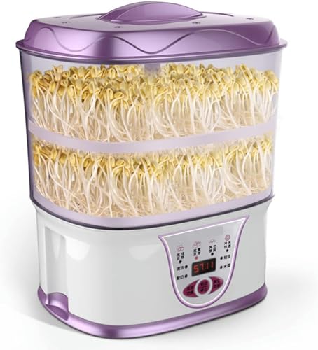 CZHIXG Bean Sprout Machine, Large-Capacity Intelligent Automatic Germination Machine Grain Seed Germination Device kit-1/