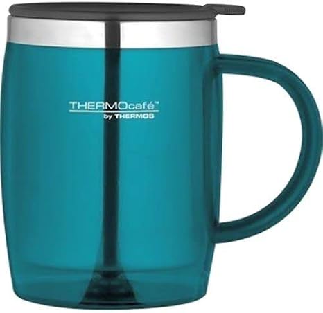 Thermo Cafe , Translucent Desk Mug 450ml Lagoon