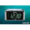 Emerson ER100202 Smartset Dual Alarm Clock Radio with USB Port and QI Wireless Phone Charger with Bluetooth, All Qi Compatible Phones
