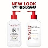 Thayers Milky Hydrating Face Cleanser with Snow Mushroom and Hyaluronic Acid, Dermatologist Recommended Gentle Facial Wash and Hydrating Skincare for Dry and Sensitive Skin, Paraben Free, 8 Fl Oz
