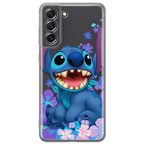 ERT GROUP Coque de téléphone Portable pour Samsung S21 FE Original et sous Licence Officielle Disney Motif 001 Parfaitement adapté à la Forme du Portable, partiel imprimé DPCStitch212 Transparent