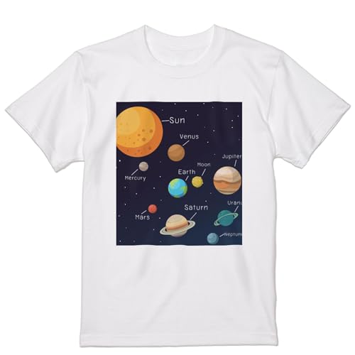 [igsticker] �v�����g T�V���c �����Y L size �T�C�Y �N���[�l�b�N �� �z���C�g 015996 ���z�n �F�� �f��