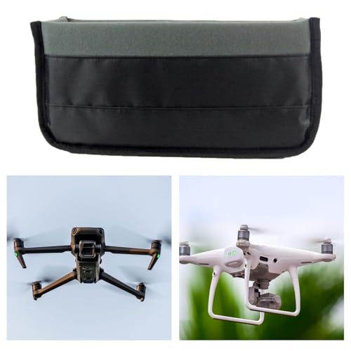Bolsa separadora para cámara con compartimento de terciopelo acolchado y funda gris impermeable 4