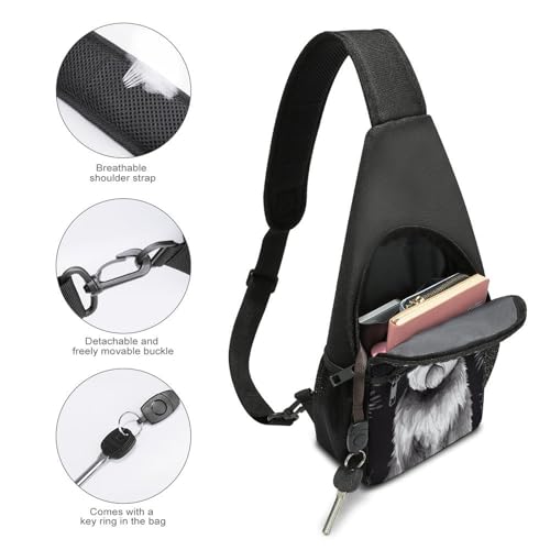 Bolso tipo sling pequeño para mujeres y hombres miniatura 3