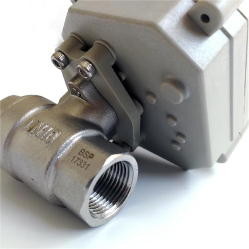 Vanne d'eau motorisée 3/8 DC12V pour plomberie de jardin