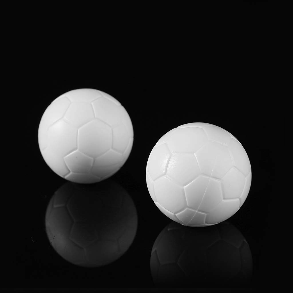FGDTREE 2 Pieces Foosball Table Football Soccer Replacement Official Tabletop Game Game Ball Accessory Foosball Table 37mm