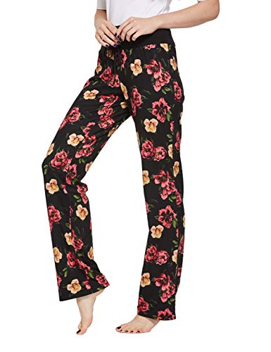 Image of CYZ Womens Casual Stretch Cotton Pajama Pants Simple Lounge Pants