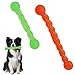 2 St&uuml;ck Hundespielzeug f&uuml;r Z&auml;hne, Hundespielzeug Gummi, Kauknochen Welpen, Kauspielzeug Hund Gummispirale f&uuml;r Hunde Interaktiv Kleine, Mittelgro&szlig;e und Gro&szlig;e Hunde, F&uuml;r Zahnfleisch assieren,18cm+28cm