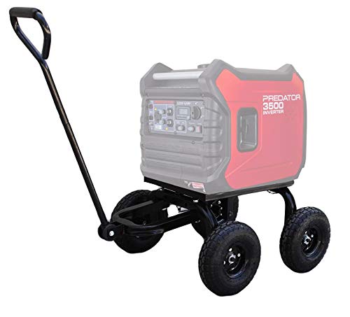 Custom Install Parts Swivel Wagon All Terrain Foam Wheel Kit Set FITS Fitted for Compatible with Predator 3500 Generator Inverter