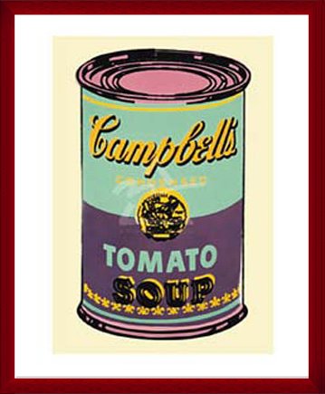 Amazon.co.jp: ポスター アンディ ウォーホル キャンベルスープ缶