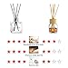 Binca Vidou Clean Cotton Scented Reed Diffuser Set - Home & Office Decor, Fragrance and Gifts 3.4oz(100ml)
